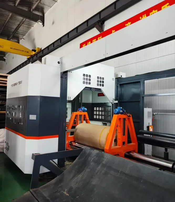 Ленточнопильный станок с ЧПУ для резки рулонов бумаги